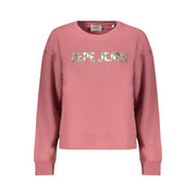 Pepe Jeans Pink Cotton Women Sweatshirt