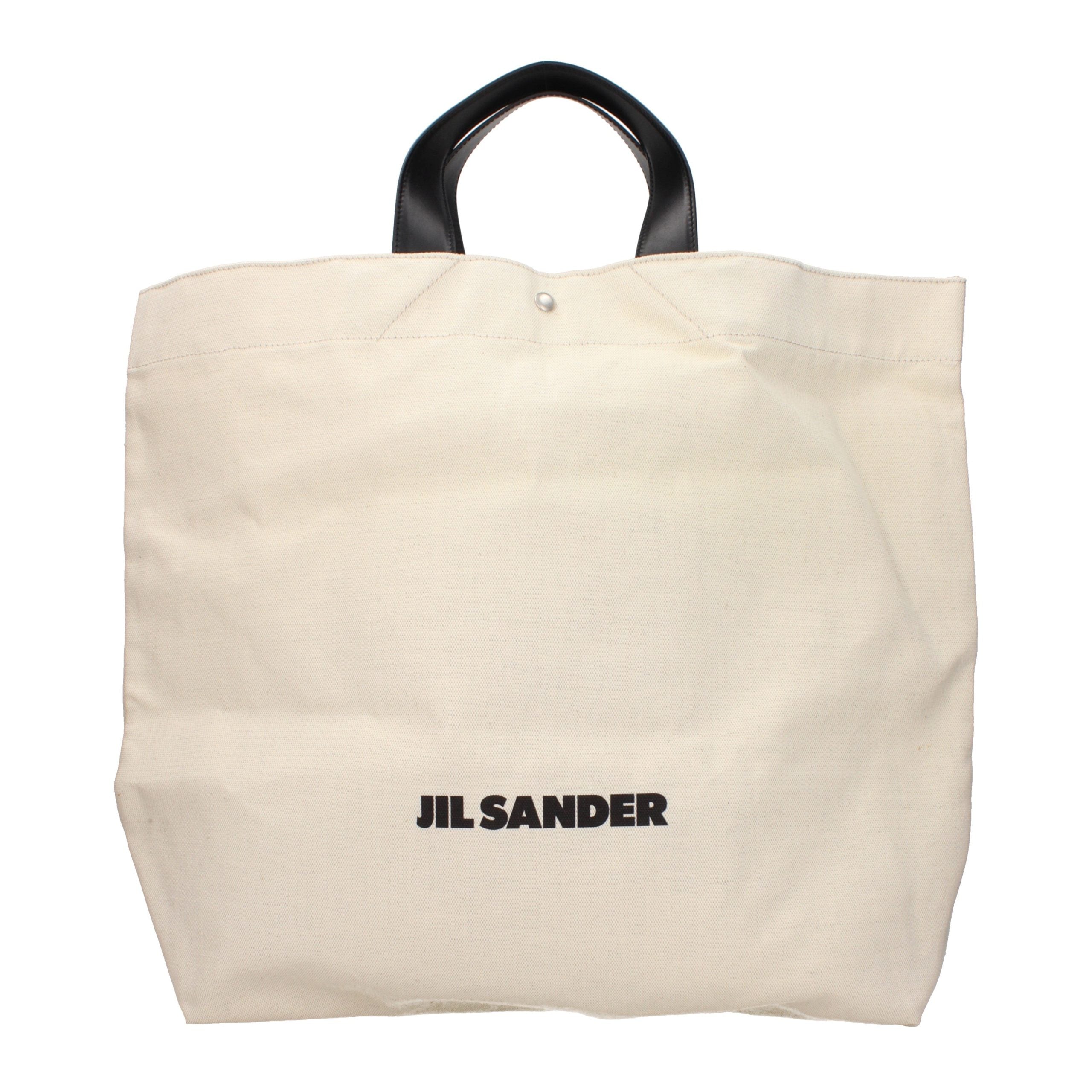JIL SANDER Beige Fabric Handbag for Women