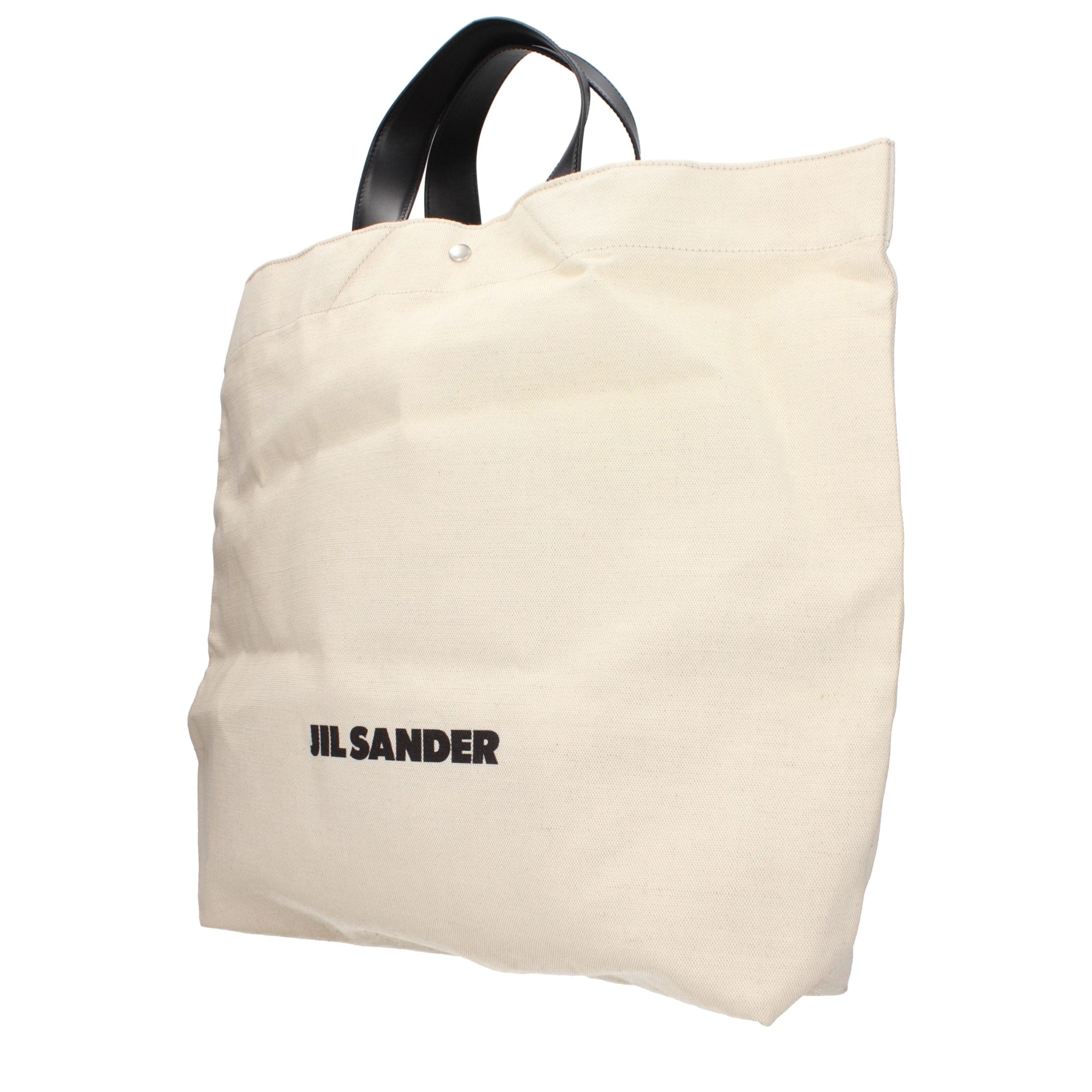 JIL SANDER Beige Fabric Handbag for Women