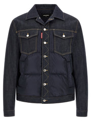 Dsquared² Blue Cotton Denim Jacket