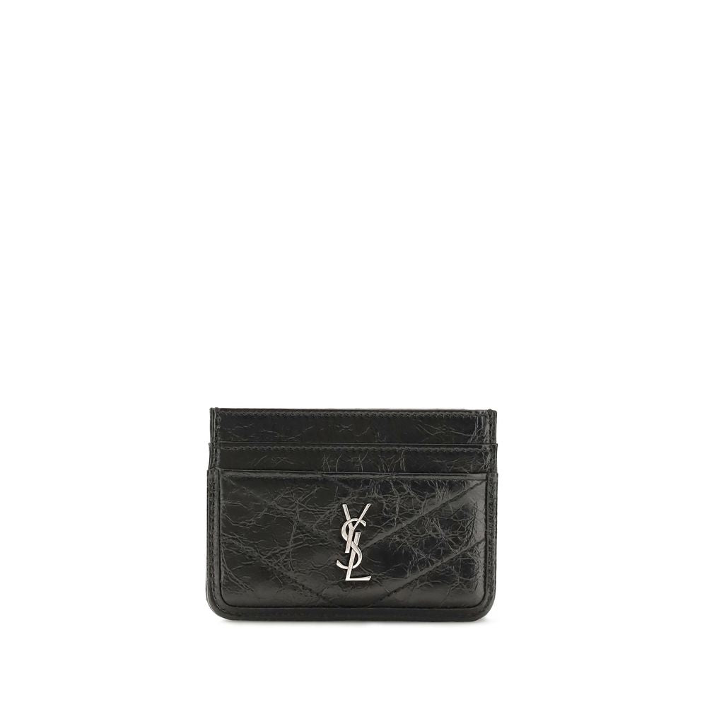 Saint Laurent Black Calf Leather Bos Taurus Shoulder Bag for Women