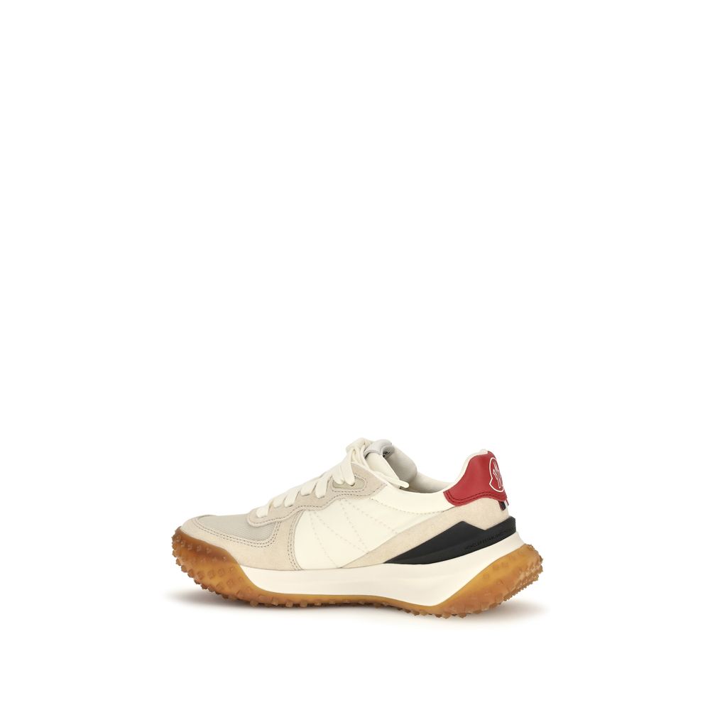 Moncler Beige Polyamide Athletic Sneakers for Women