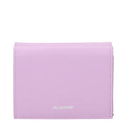 JIL SANDER Pink Leather Wallet for Women