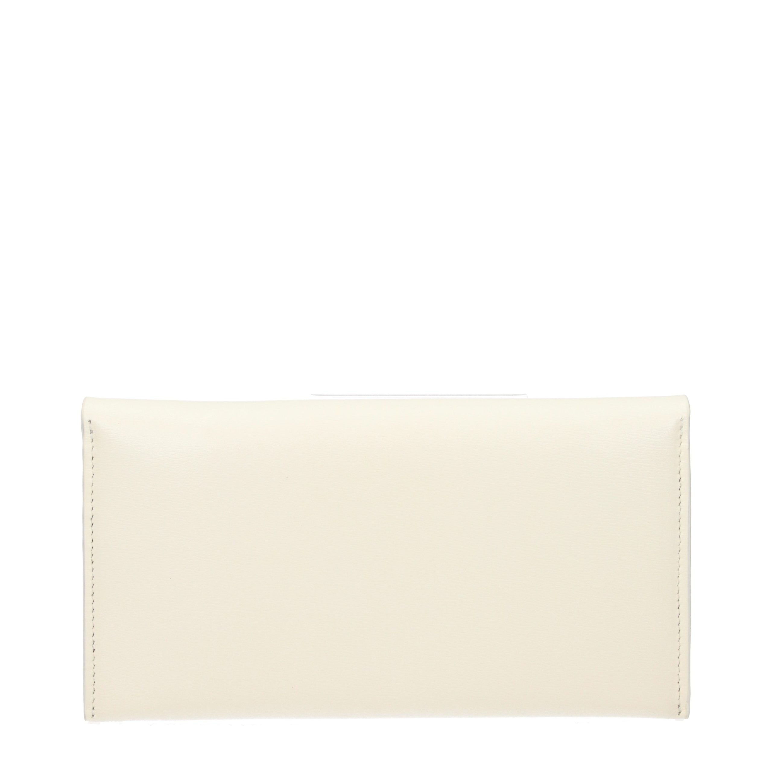 JIL SANDER Beige Leather Wallet for Women