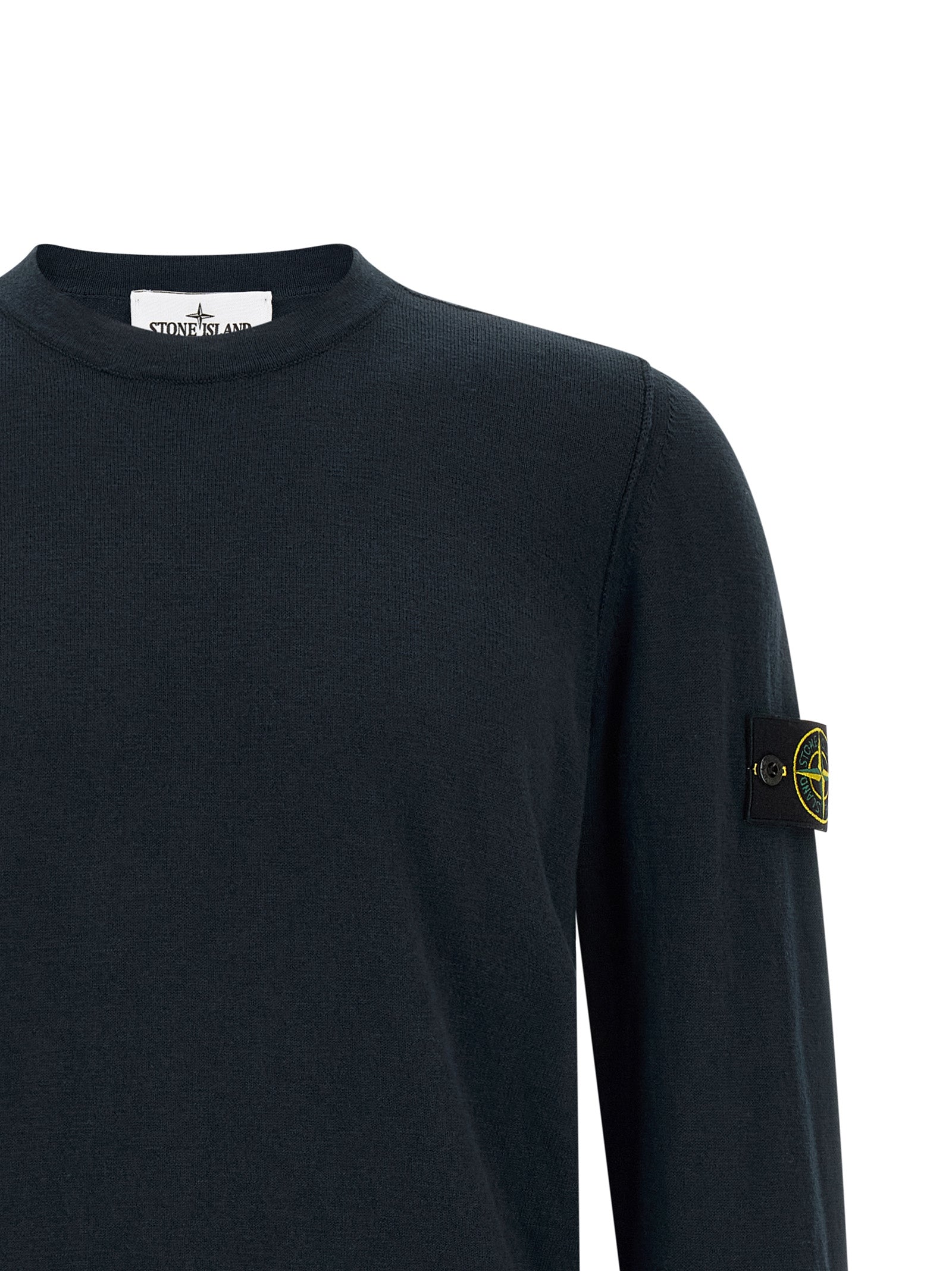 Stone Island Blue Cotton Cardigan for Men