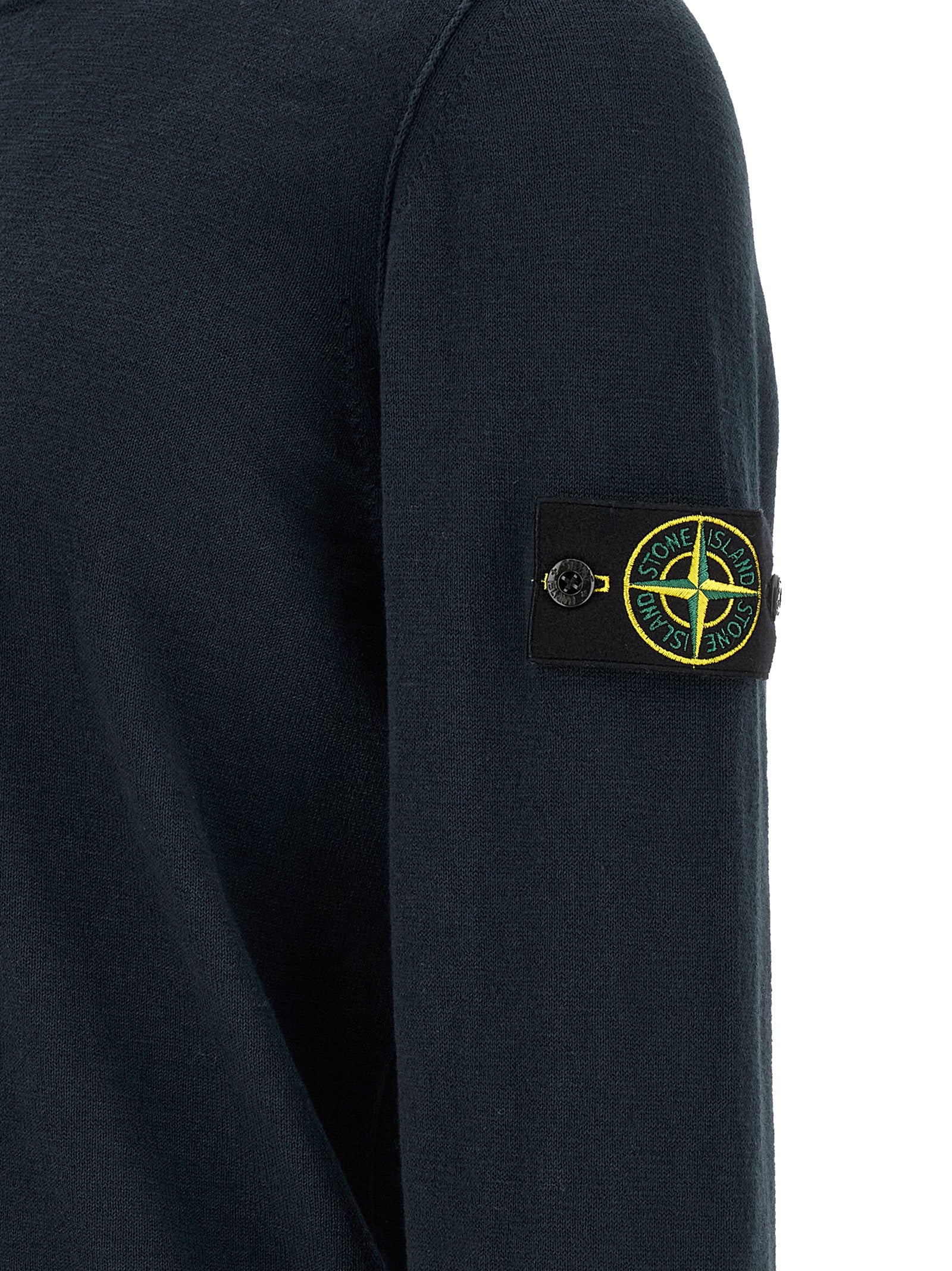 Stone Island Blue Cotton Cardigan for Men