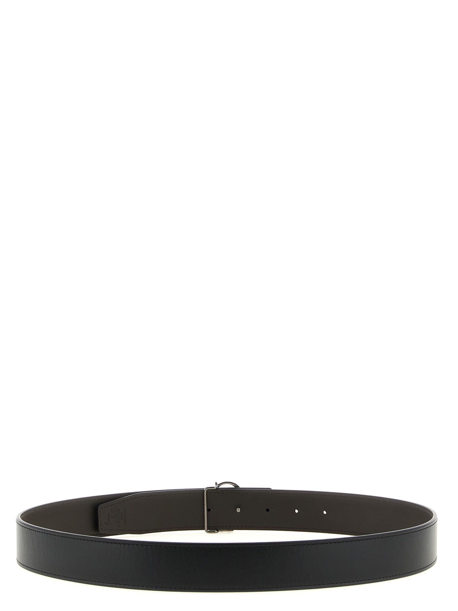 Christian Louboutin Multicolor Calfskin Regular Belt for Men