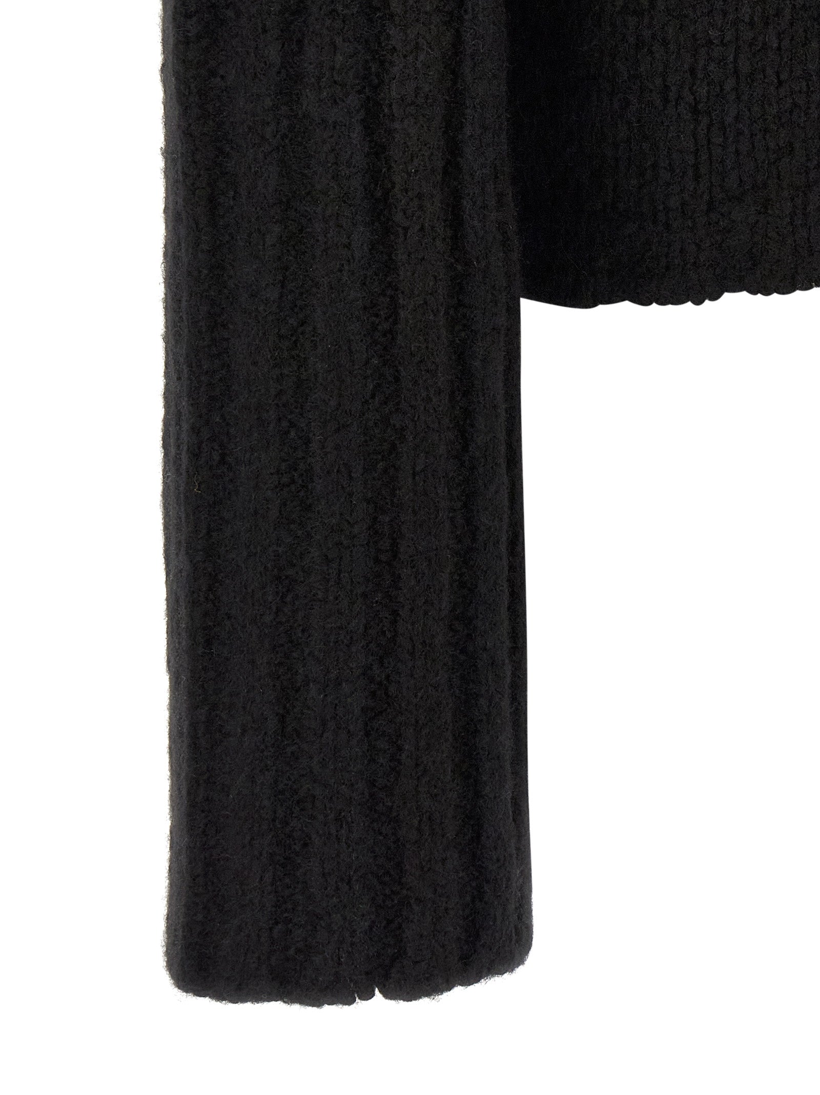Rick Owens Black Cashmere Cardigan for Men