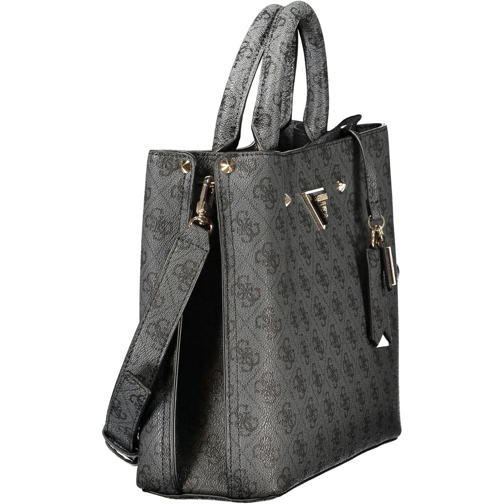 Guess Jeans Nero Poliuretano Donna Bag for Women