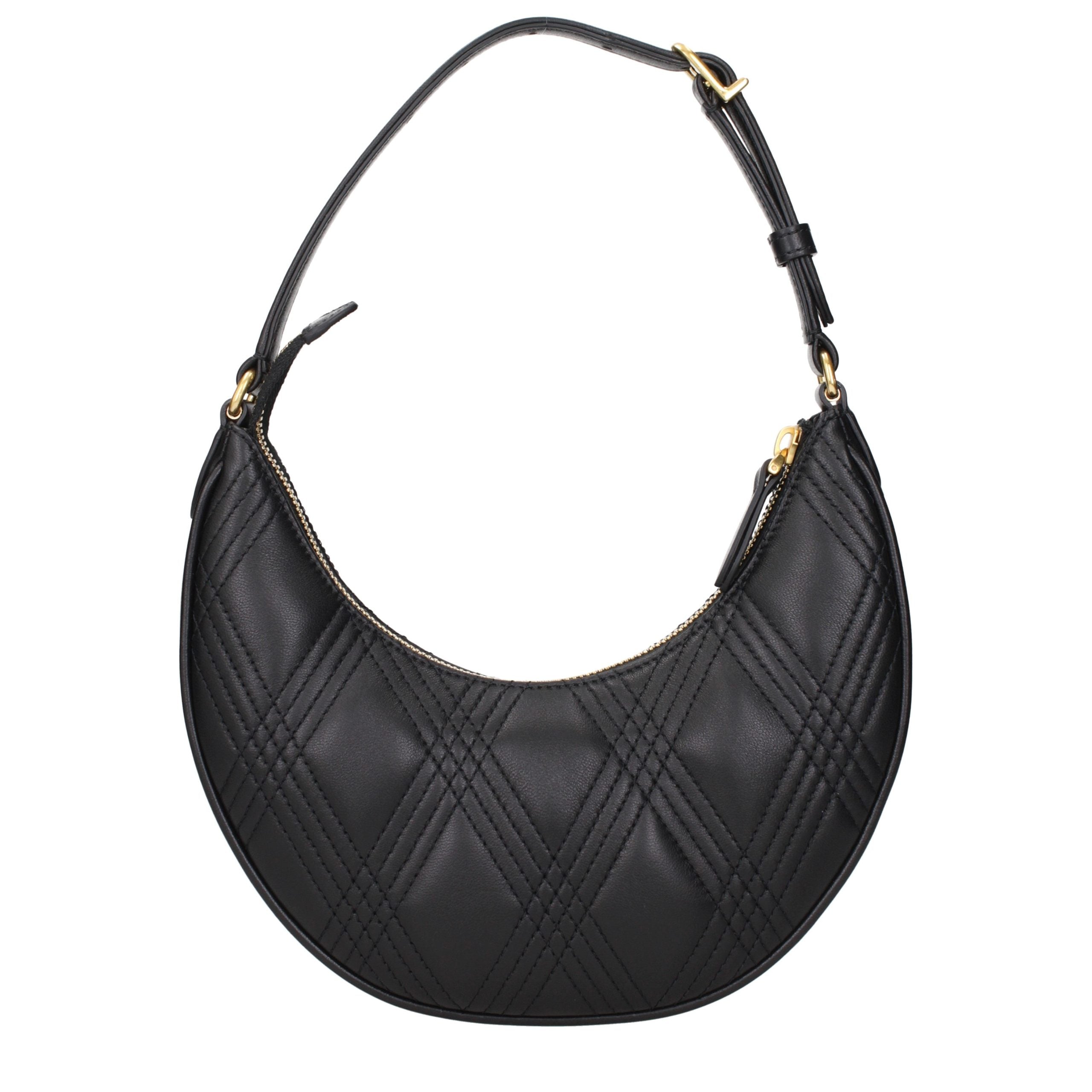Valentino Garavani Black Leather Shoulder Bag for Women