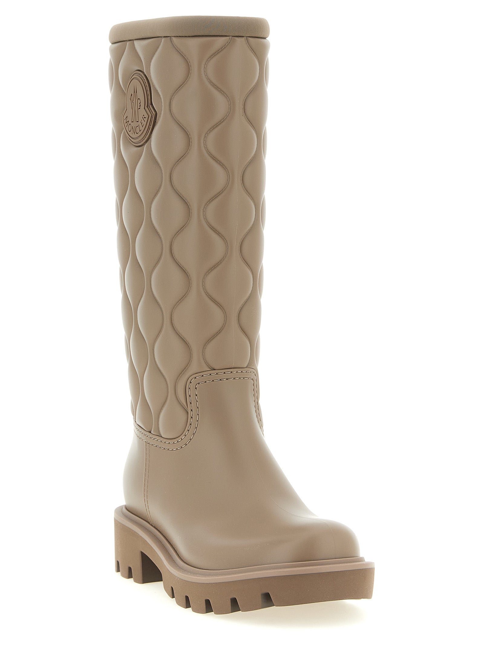 Moncler Beige PVC Over The Knee for Women