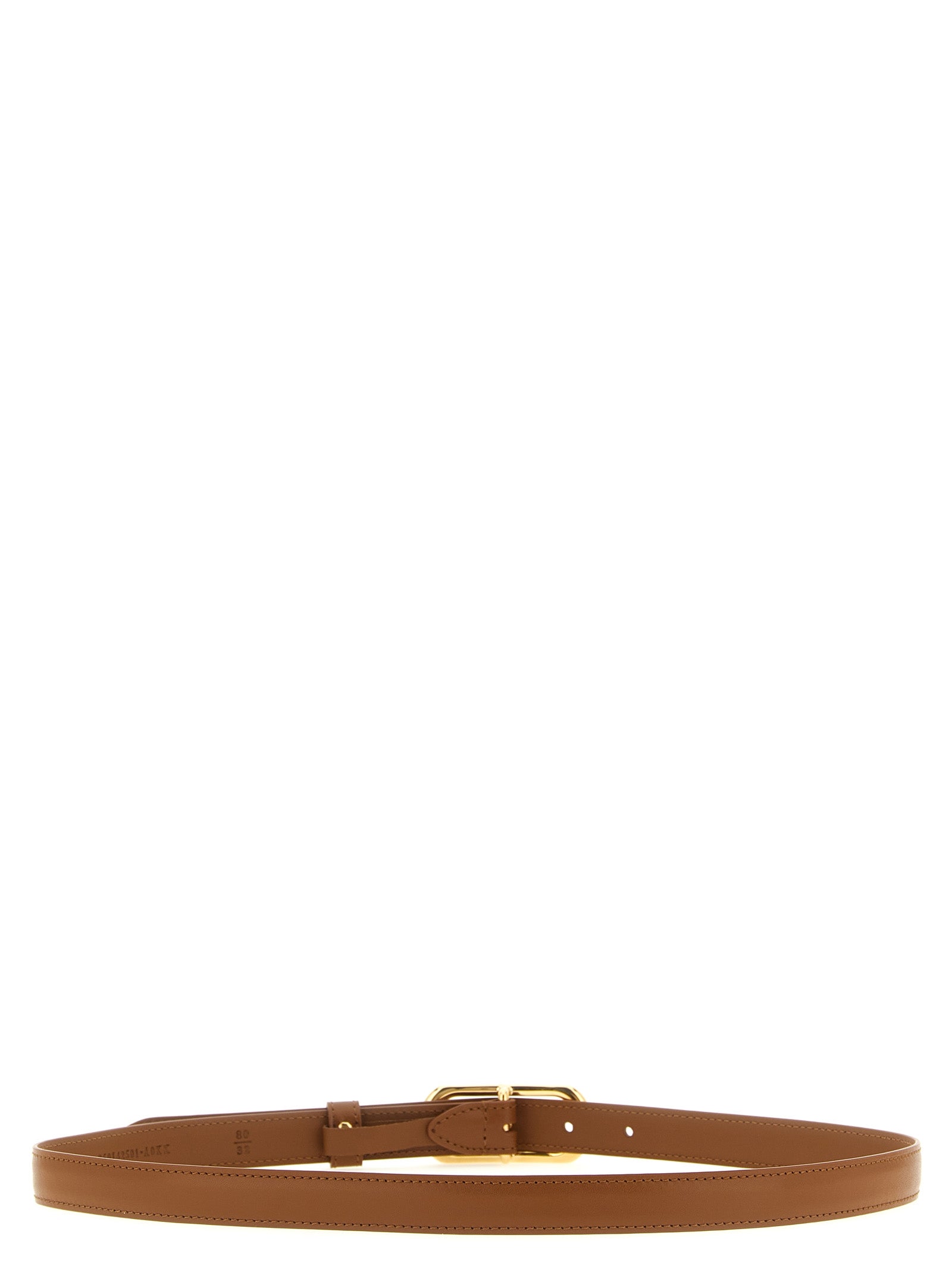 Fendi Brown Calfskin Regular Belt for Women
