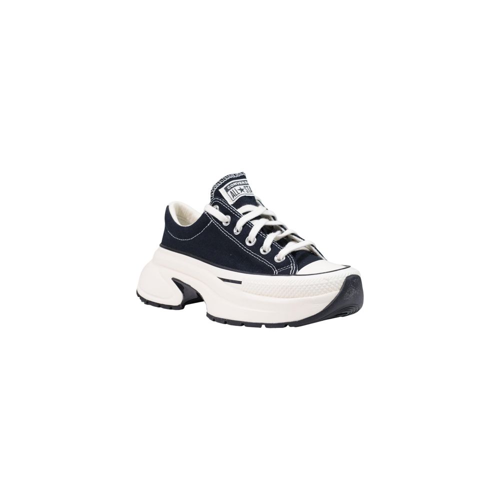 Converse Black And White Textile Chunky Sneakers for Women