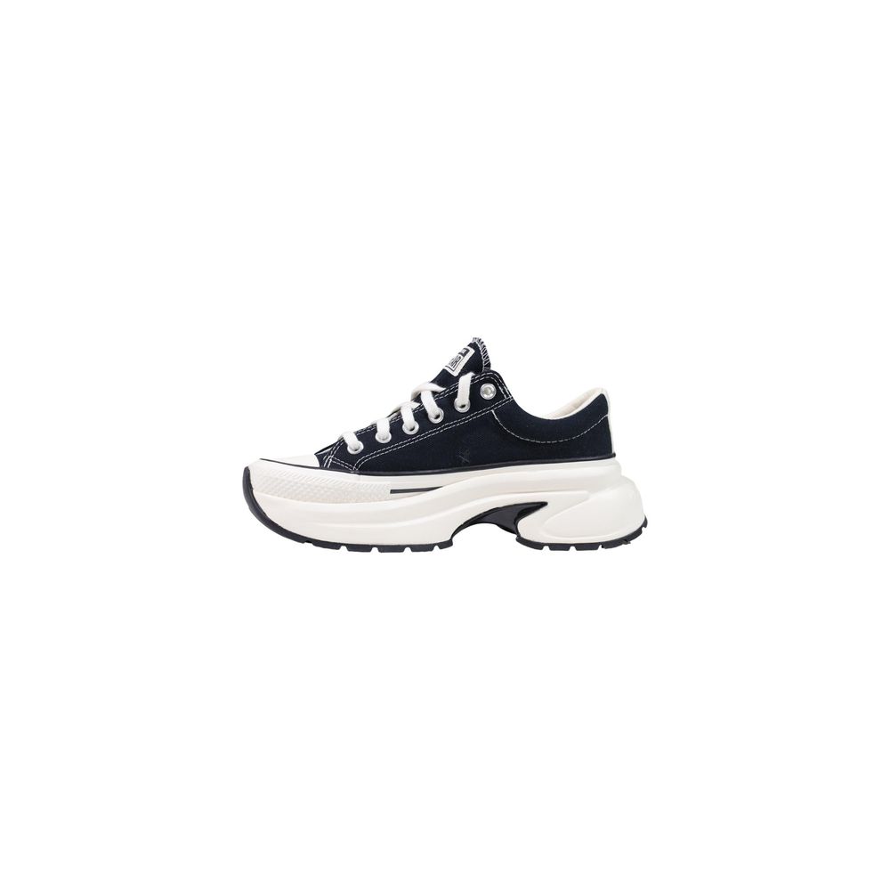 Converse Black And White Textile Chunky Sneakers for Women