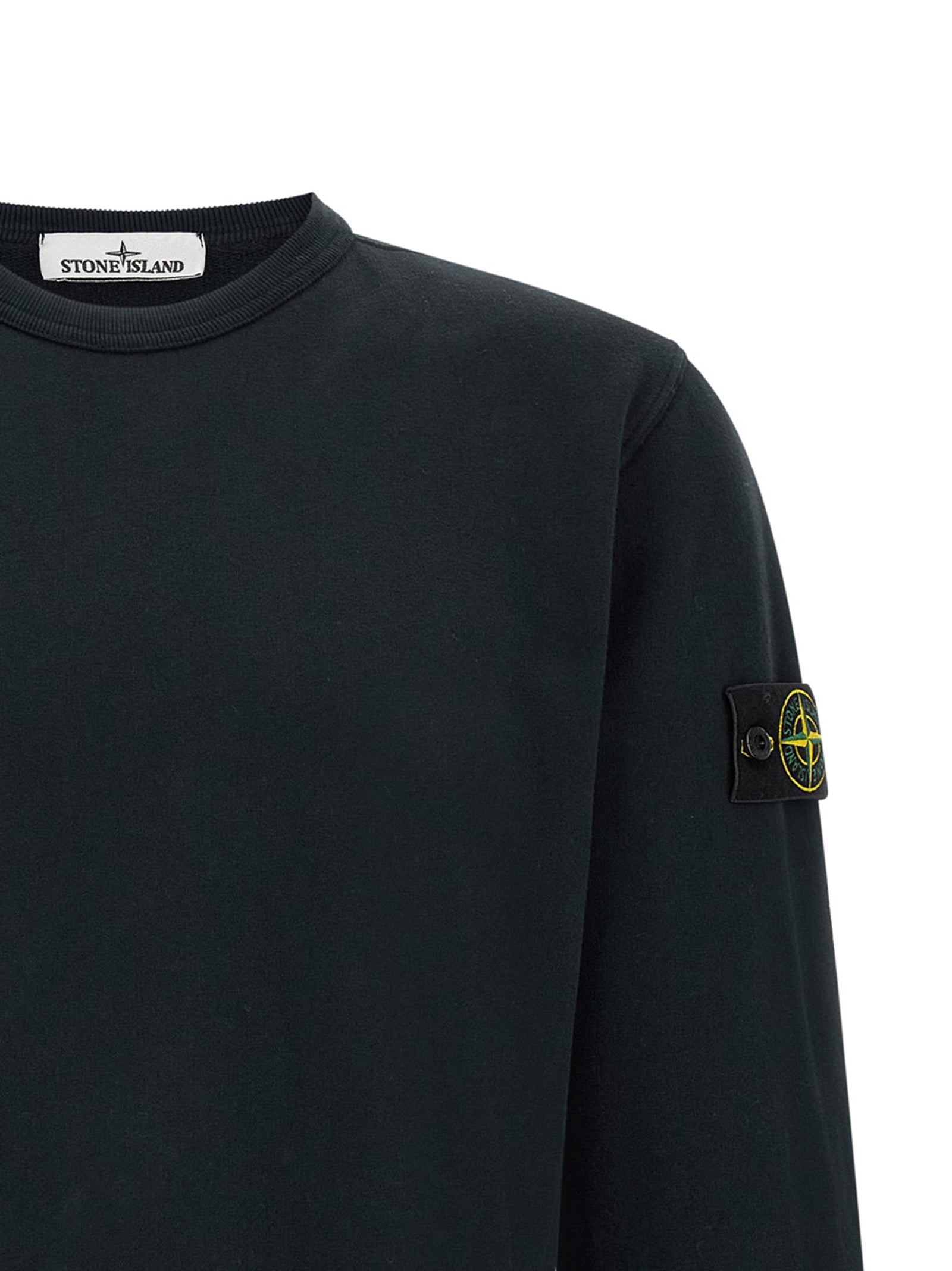 Stone Island Blue Cotton Sweatshirt for Men