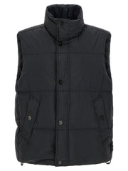 Stone Island Blue Polyamide Sleeveless Jacket for Men