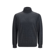 Giorgio Armani Gray Cashmere Turtleneck