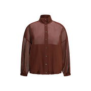 Brunello Cucinelli Multicolor Cotton Sweatshirt