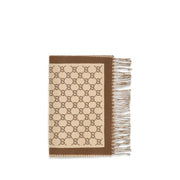 Gucci Beige Wool Oves Aries Scarf