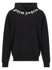 Palm Angels Black Cotton Sweatshirt