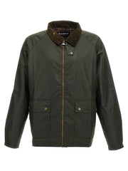 Barbour Bicolor Cotton Full-Length Jacket