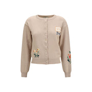 Max Mara Beige Cotton Cardigan