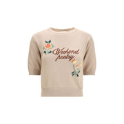 Max Mara Beige Cotton Sweatshirt