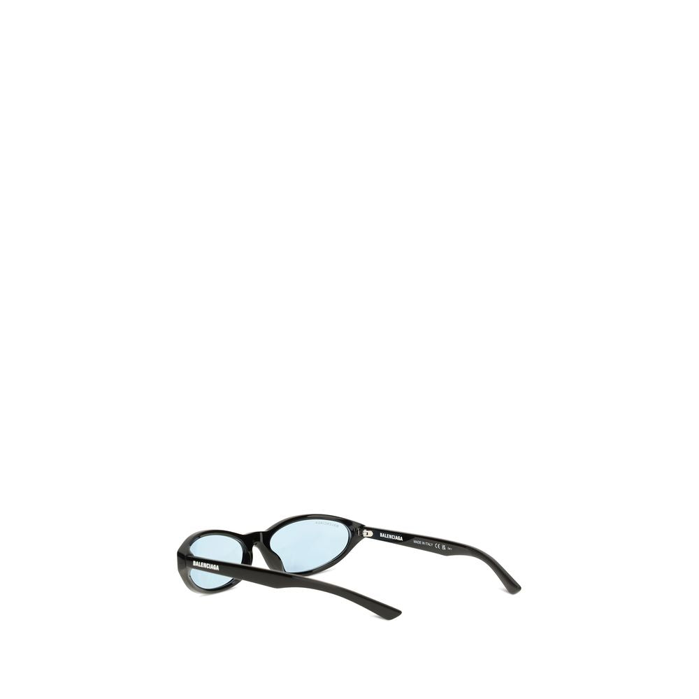 Balenciaga Black Acetate Sunglasses for Men