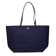 Tory Burch Blue Fabric Shoulder Bag