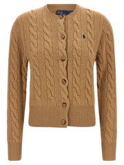 Polo Ralph Lauren Beige Wool Cardigan