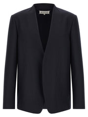Maison Margiela Blue Virgin Wool Blazer