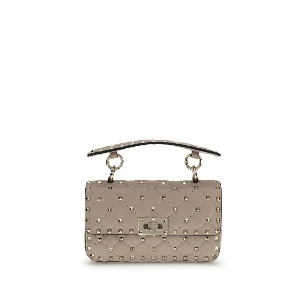 Valentino Garavani Beige Calf Leather Bos Taurus Handbag for Women