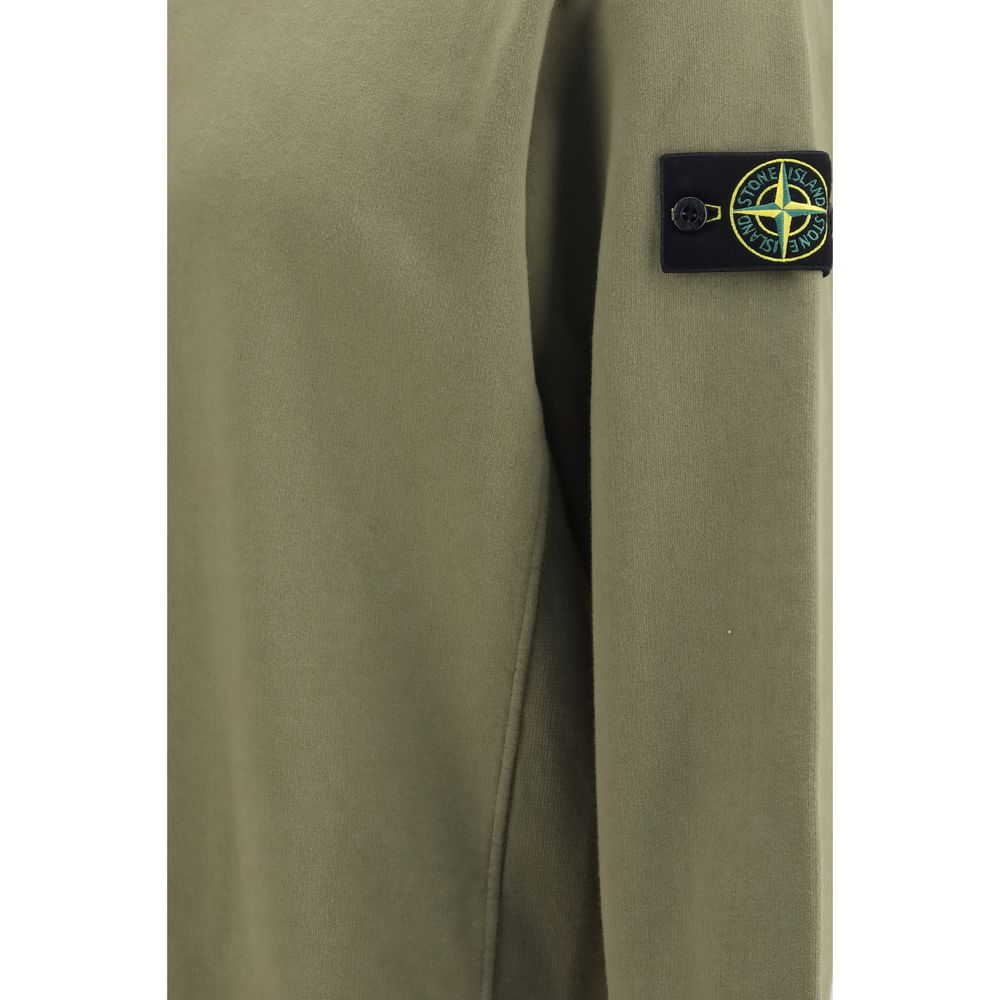 Stone Island Bicolor Cotton Sweatshirt for Men