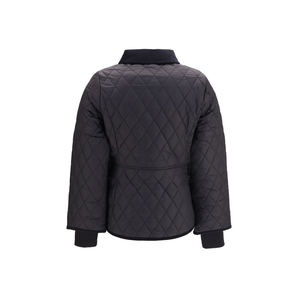 Barbour Black Polyamide Full-Length Jacket