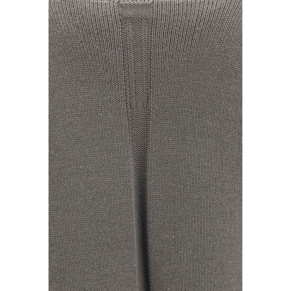 Rick Owens Gray Wool Oves Aries Hoodie for Women