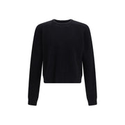 Rick Owens Black Alpaca Vicugna Pacos Sweatshirt