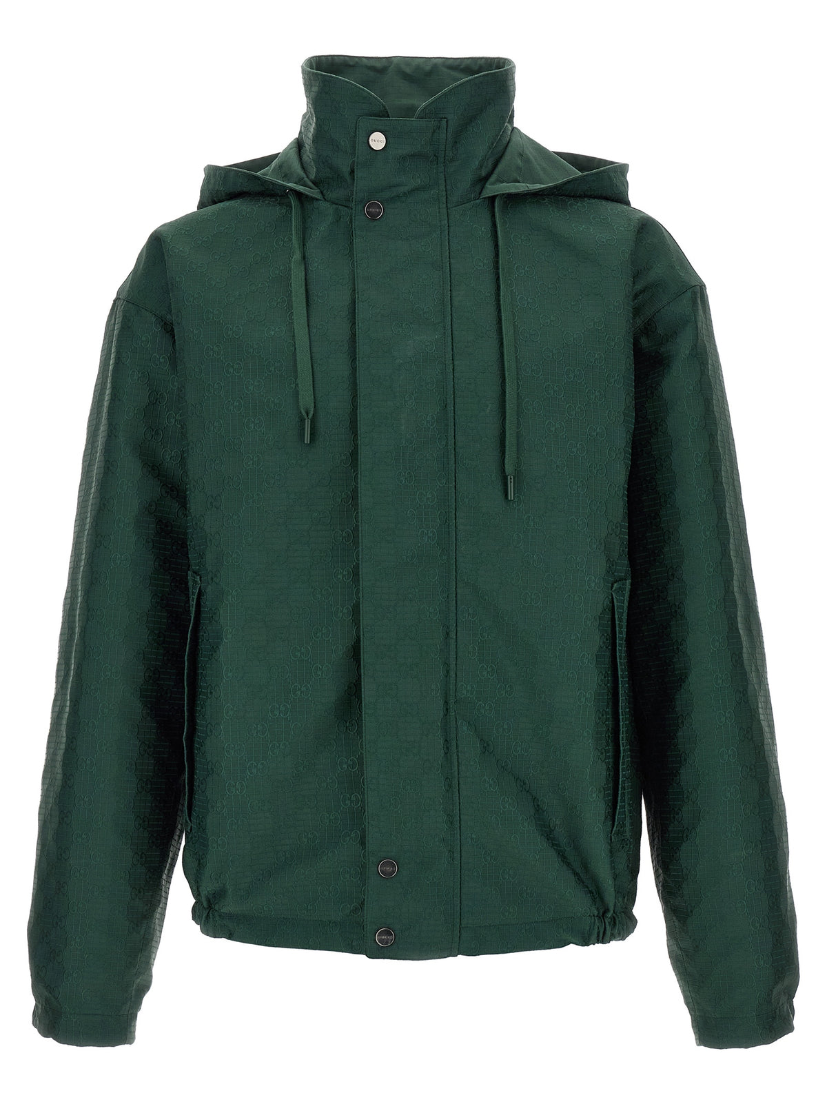 Gucci Bicolor Cotton Shell Jacket