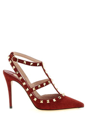 Valentino Garavani Red Calfskin High Heel Pumps