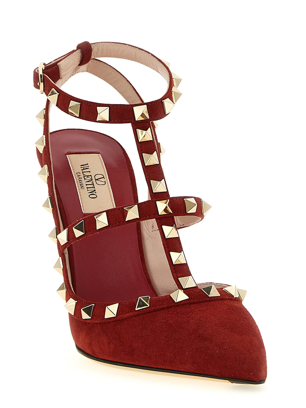 Valentino Garavani Red Calfskin High Heel Pumps