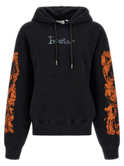 Off-White Black Cotton Sweatshirt