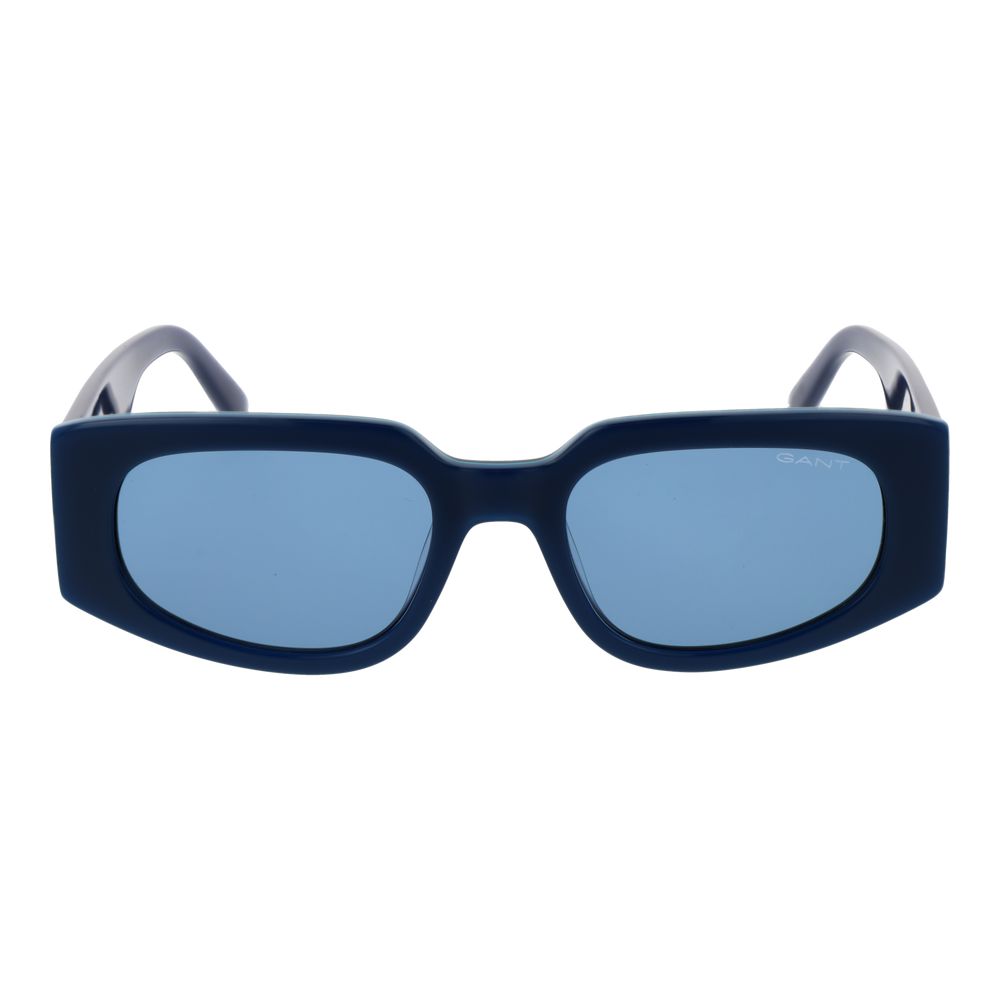 Gant Men's Oval Sunglasses – Blue Acetate