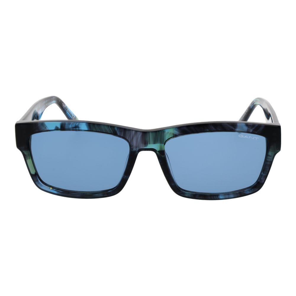 Gant Men's Rectangle Sunglasses – Blue Acetate