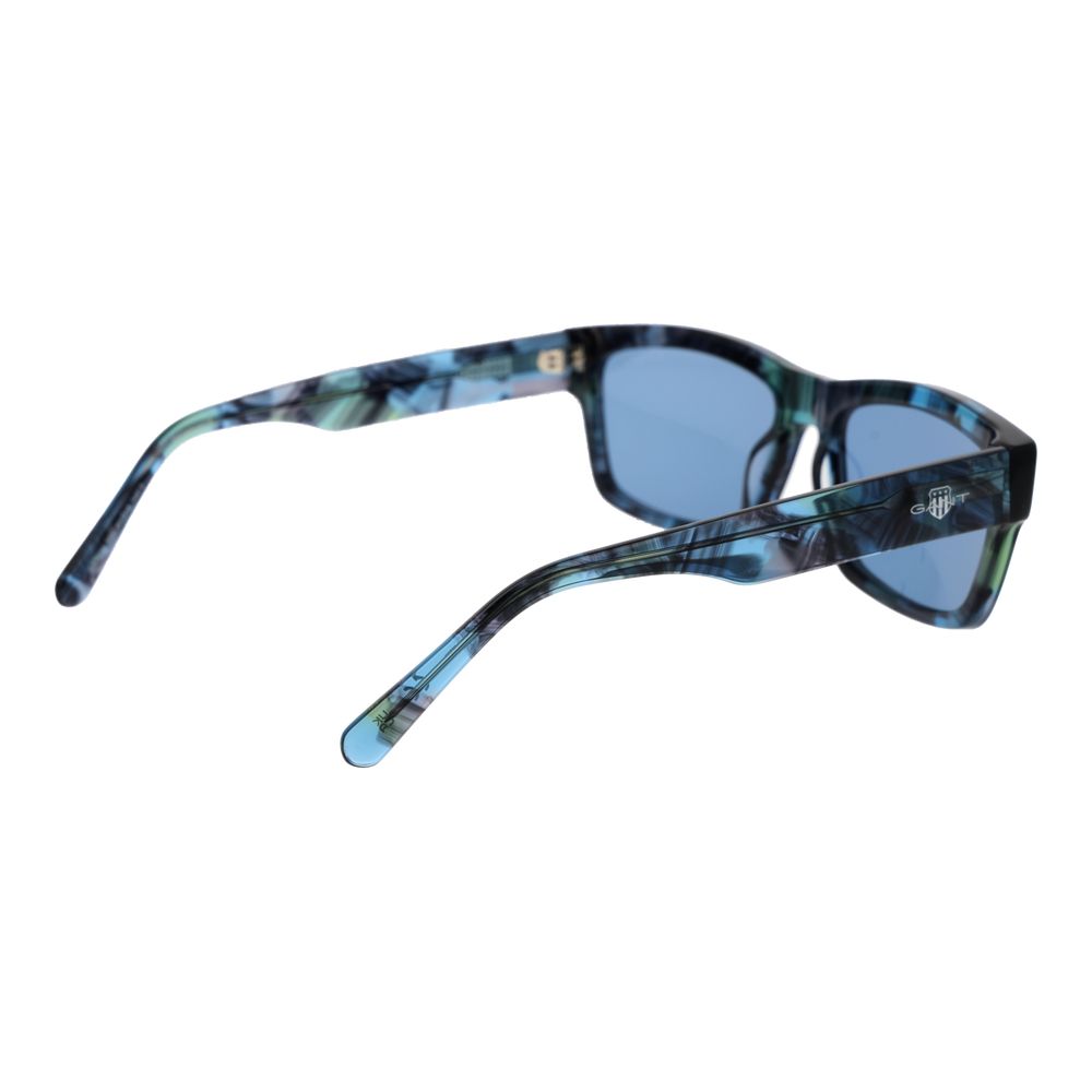 Gant Men's Rectangle Sunglasses – Blue Acetate