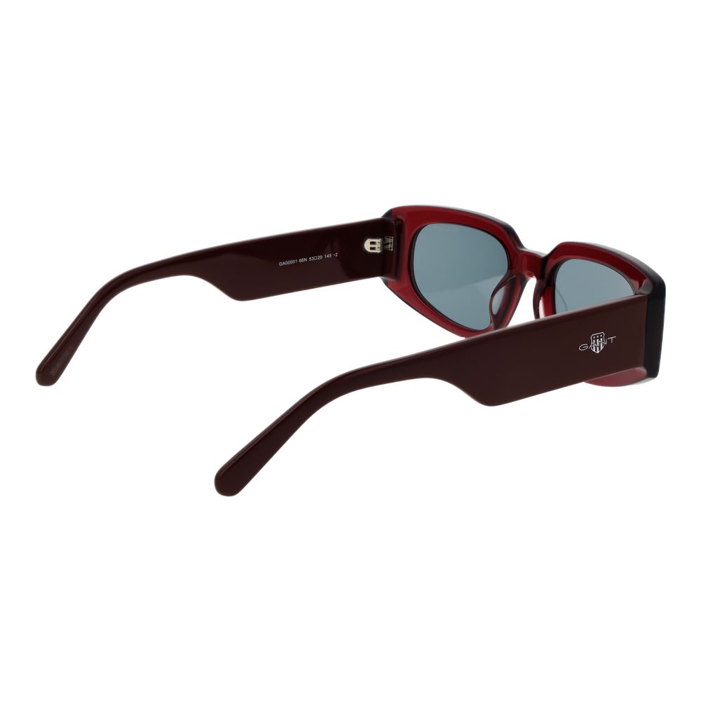 Gant Men's Oval Sunglasses – Burgundy Acetate