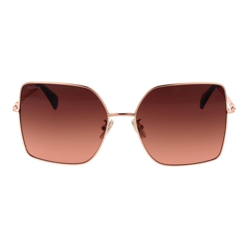 Max Mara Women's Butterfly Sunglasses – Rose Gold Metal