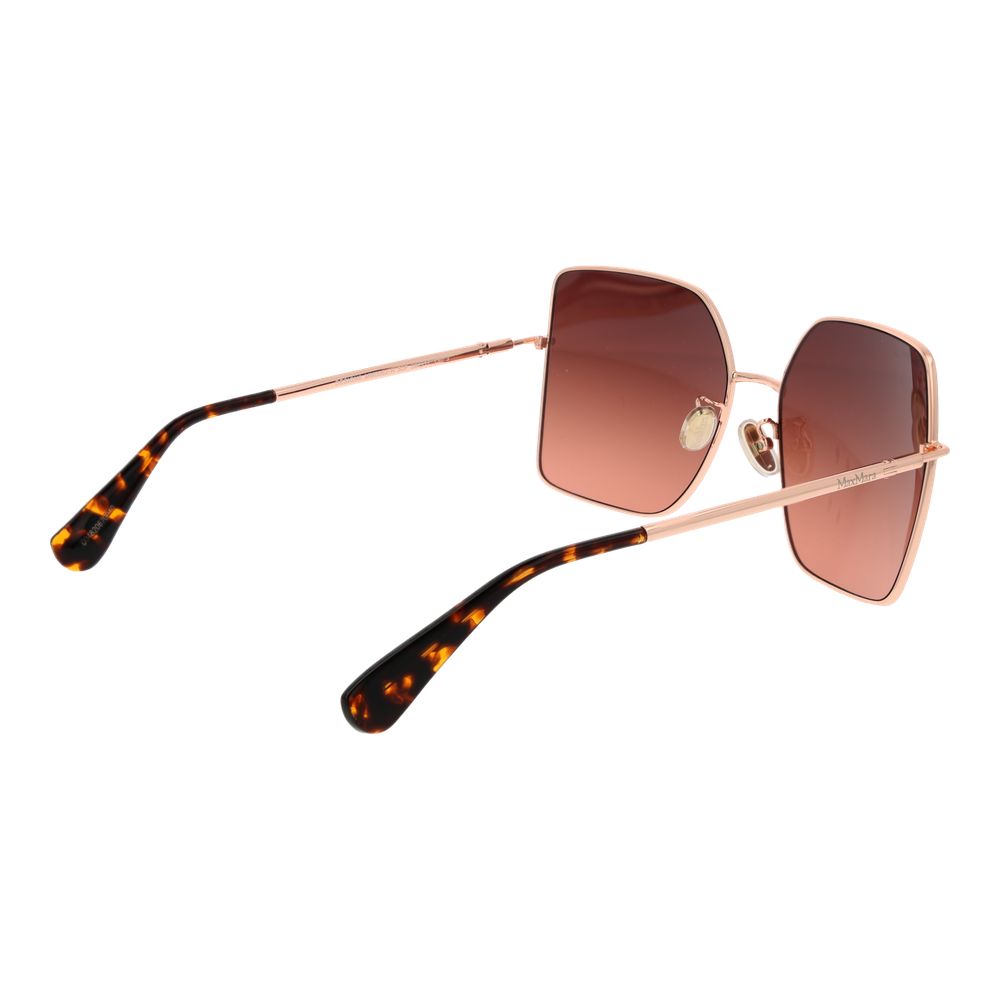 Max Mara Women's Butterfly Sunglasses – Rose Gold Metal