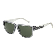 Timberland Unisex Rectangle Sunglasses – Grey Stainless Steel