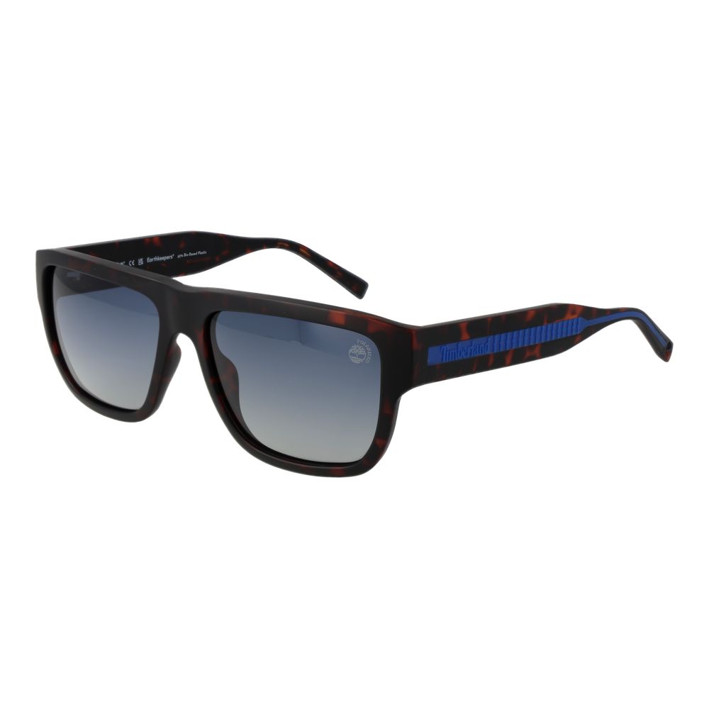 Timberland Men's Rectangle Sunglasses – Brown