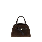 Tory Burch Brown Suede Leather Shoulder Bag