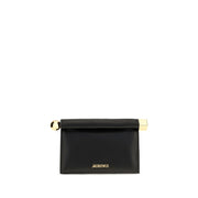 Jacquemus Black Lamb Ovis Aries Aries Clutch Bag
